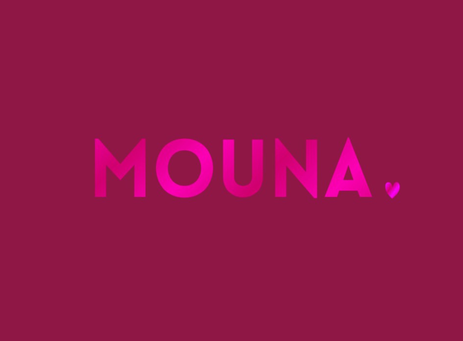 Geboortekaartje in framboos kleur met fuchsia foliedruk