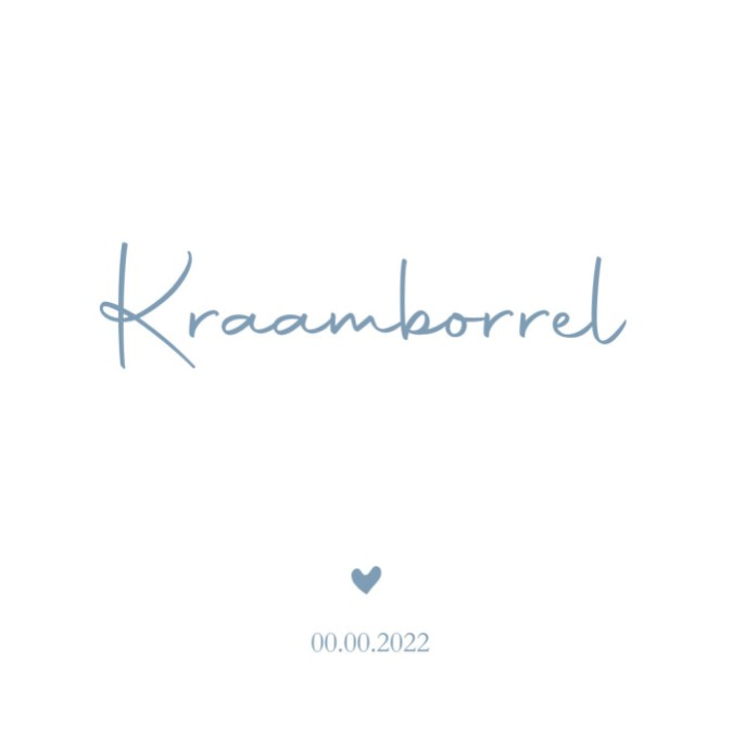 Babyborrel 10x10cm | Druktechniek Print