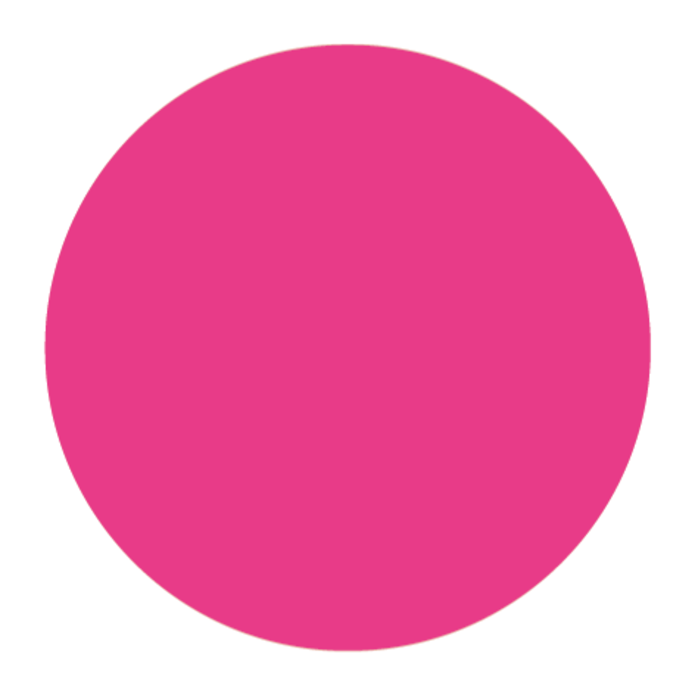 Sluitsticker neon roze