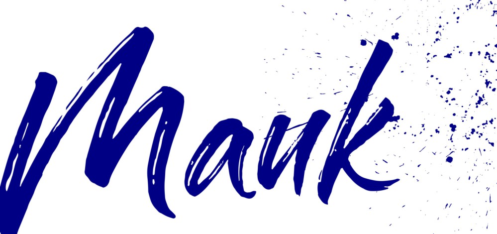 Stoer geboortekaartje met verfspetters jongen