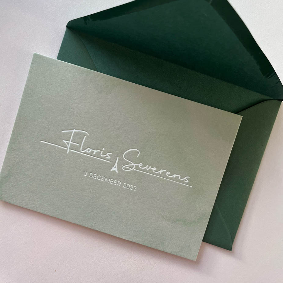 Multiloft 480 gr + witte folie | origineel kaartje Ted